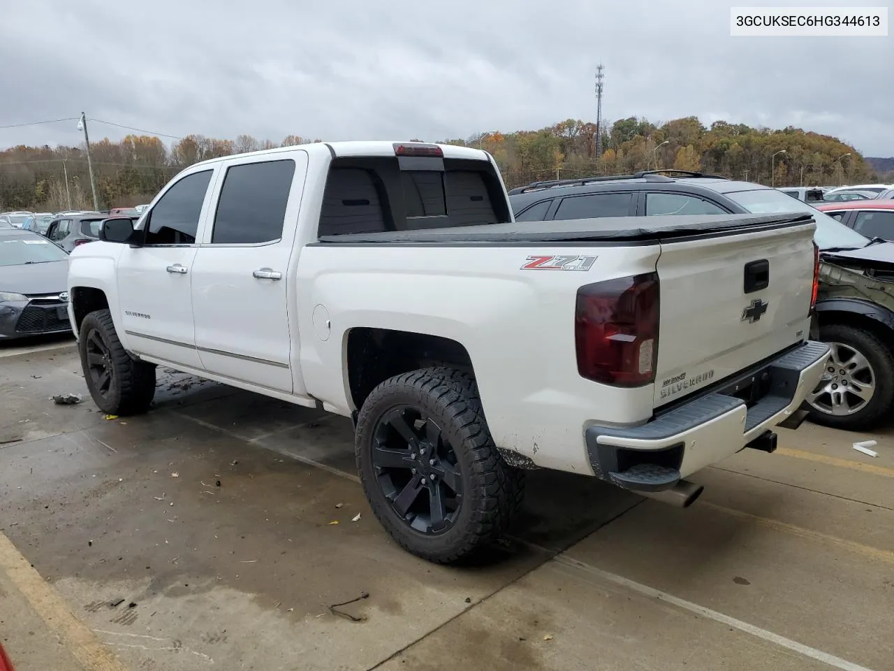 2017 Chevrolet Silverado K1500 Ltz VIN: 3GCUKSEC6HG344613 Lot: 79391854