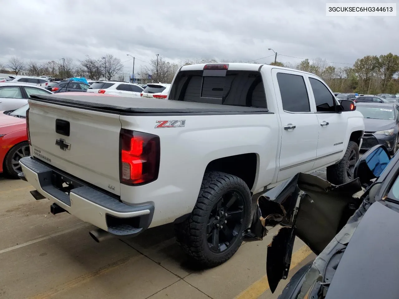 2017 Chevrolet Silverado K1500 Ltz VIN: 3GCUKSEC6HG344613 Lot: 79391854