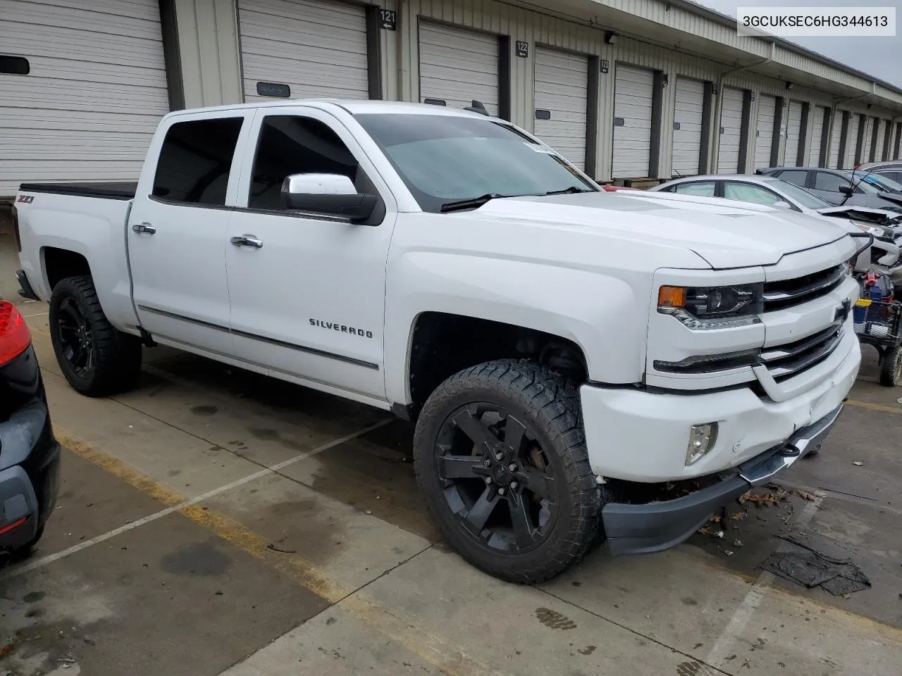 2017 Chevrolet Silverado K1500 Ltz VIN: 3GCUKSEC6HG344613 Lot: 79391854