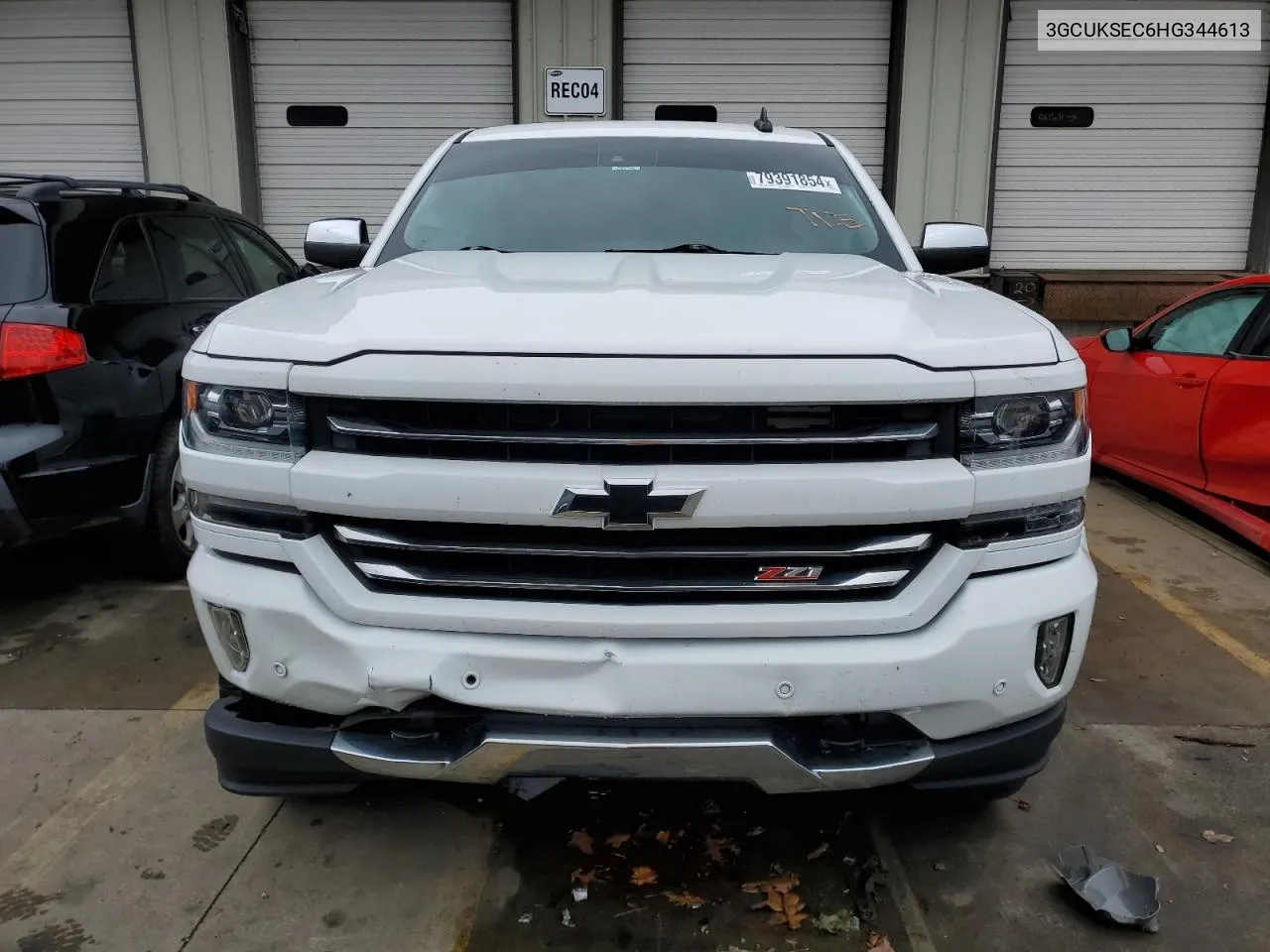 2017 Chevrolet Silverado K1500 Ltz VIN: 3GCUKSEC6HG344613 Lot: 79391854