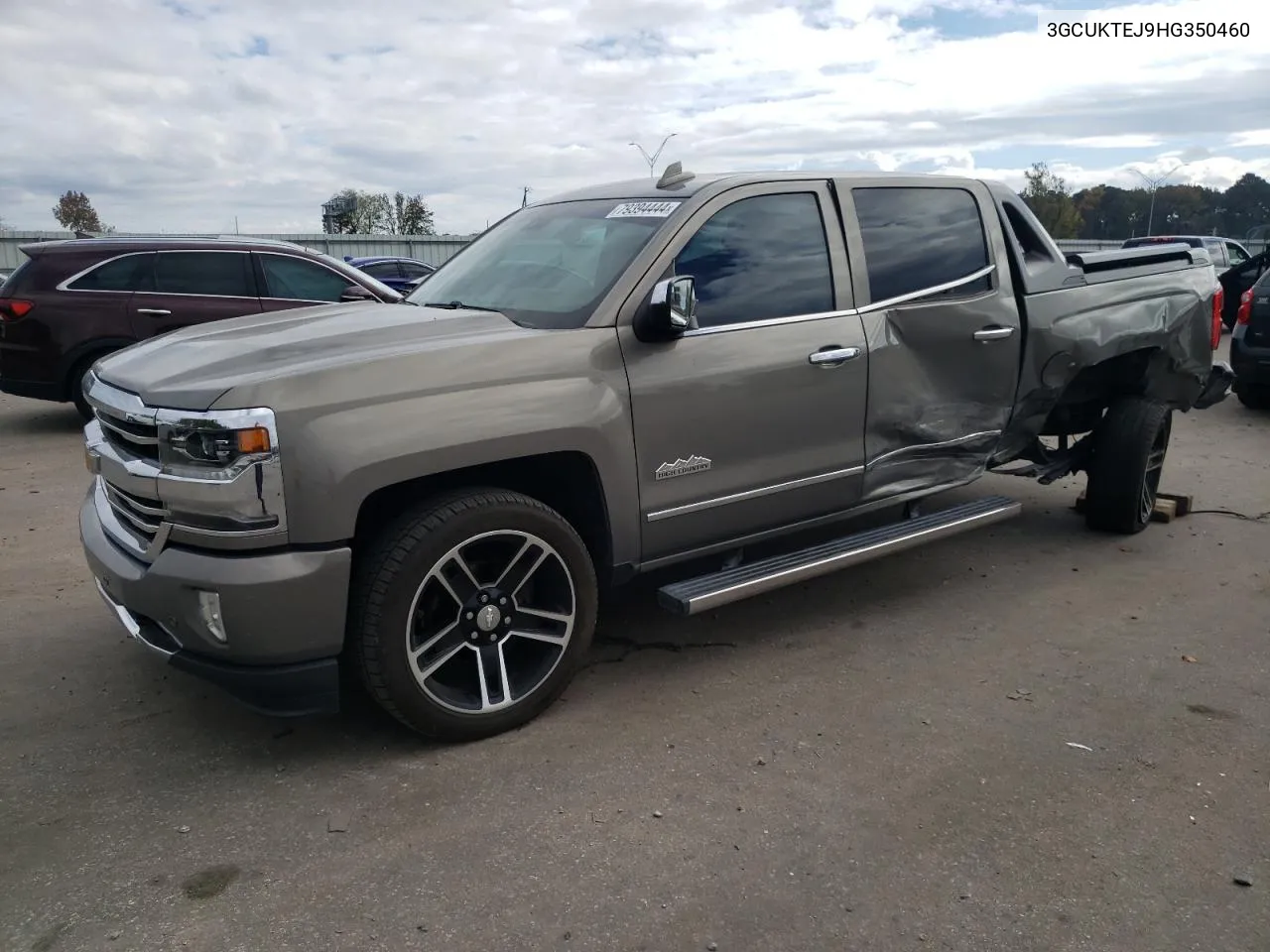 2017 Chevrolet Silverado K1500 High Country VIN: 3GCUKTEJ9HG350460 Lot: 79394444