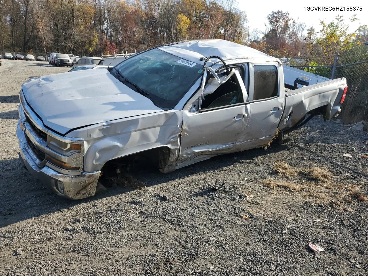 1GCVKREC6HZ155375 2017 Chevrolet Silverado K1500 Lt