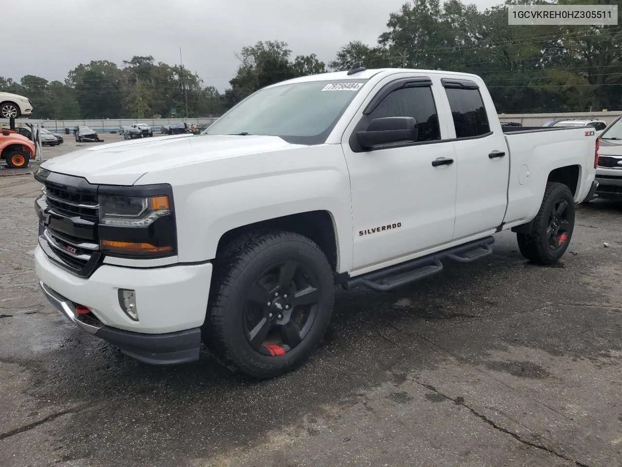 2017 Chevrolet Silverado K1500 Lt VIN: 1GCVKREH0HZ305511 Lot: 79756484