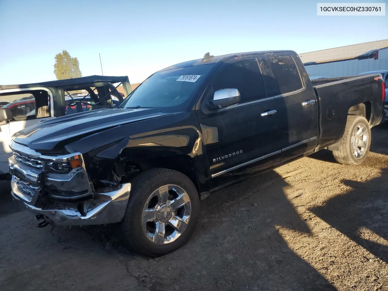 2017 Chevrolet Silverado K1500 Ltz VIN: 1GCVKSEC0HZ330761 Lot: 79761874