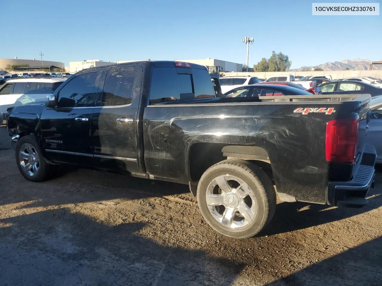 2017 Chevrolet Silverado K1500 Ltz VIN: 1GCVKSEC0HZ330761 Lot: 79761874