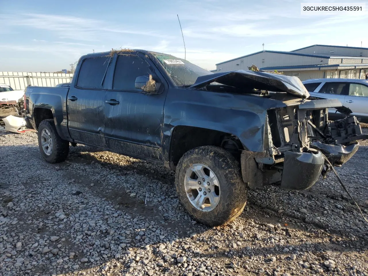 2017 Chevrolet Silverado K1500 Lt VIN: 3GCUKREC5HG435591 Lot: 79853464