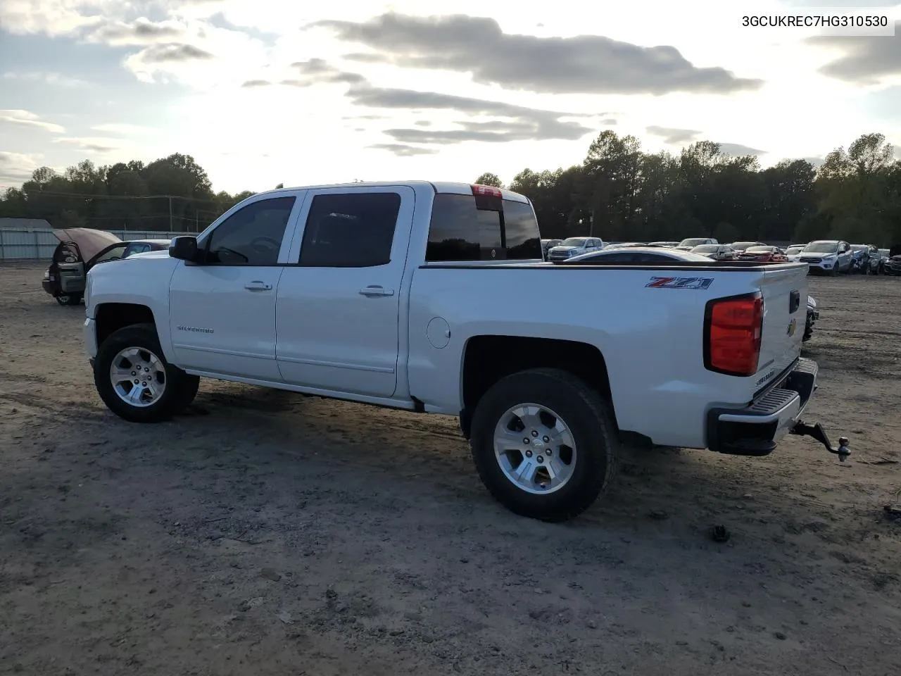 2017 Chevrolet Silverado K1500 Lt VIN: 3GCUKREC7HG310530 Lot: 79994834