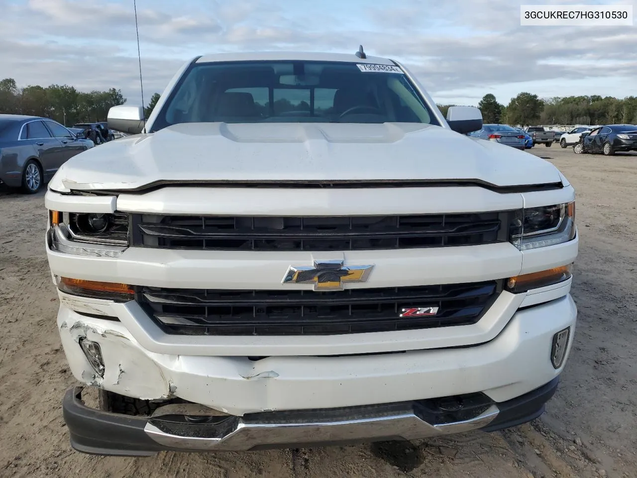 2017 Chevrolet Silverado K1500 Lt VIN: 3GCUKREC7HG310530 Lot: 79994834