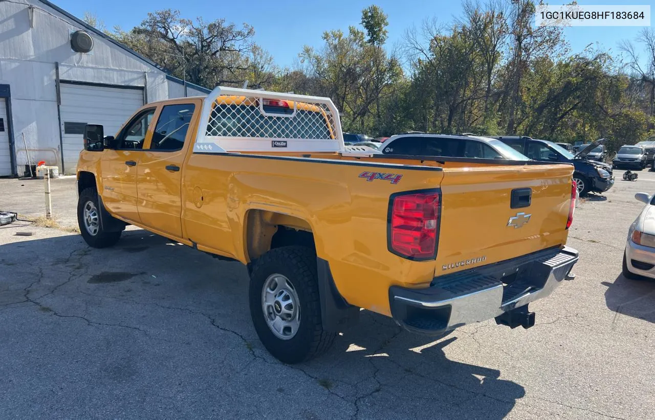 2017 Chevrolet Silverado K2500 Heavy Duty VIN: 1GC1KUEG8HF183684 Lot: 80080814