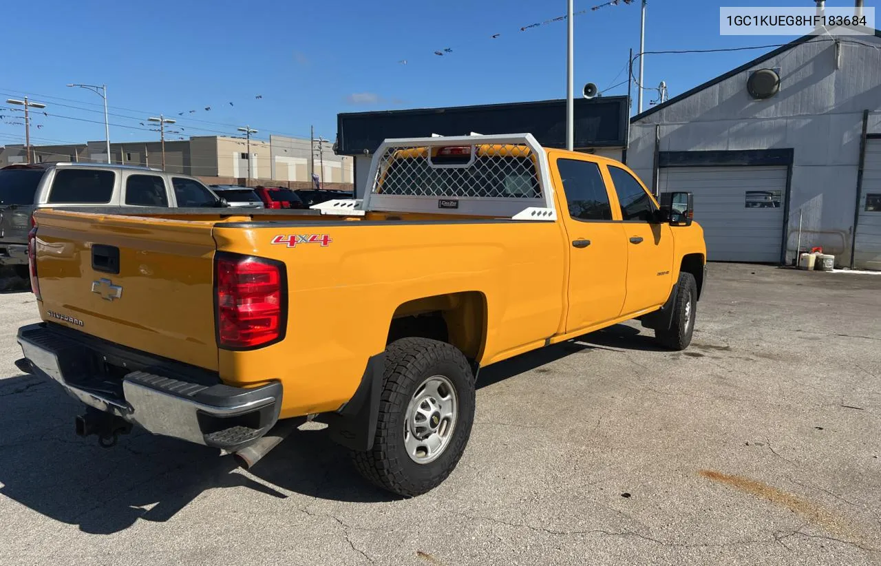 2017 Chevrolet Silverado K2500 Heavy Duty VIN: 1GC1KUEG8HF183684 Lot: 80080814