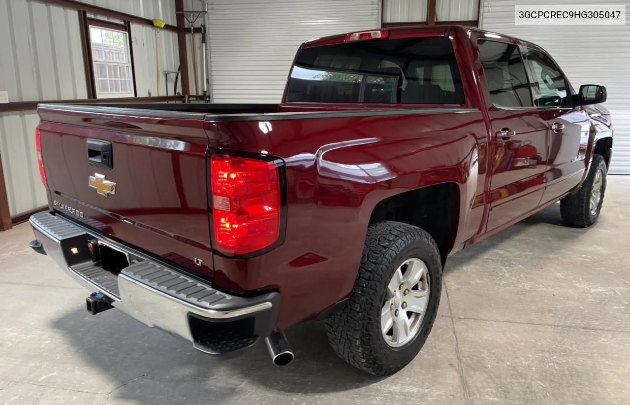 2017 Chevrolet Silverado C1500 Lt VIN: 3GCPCREC9HG305047 Lot: 80082084