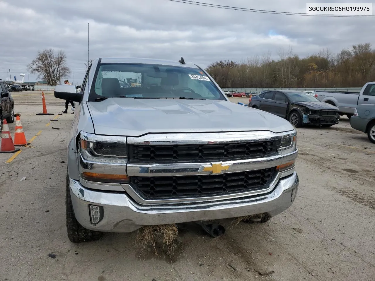 2017 Chevrolet Silverado K1500 Lt VIN: 3GCUKREC6HG193975 Lot: 80365064