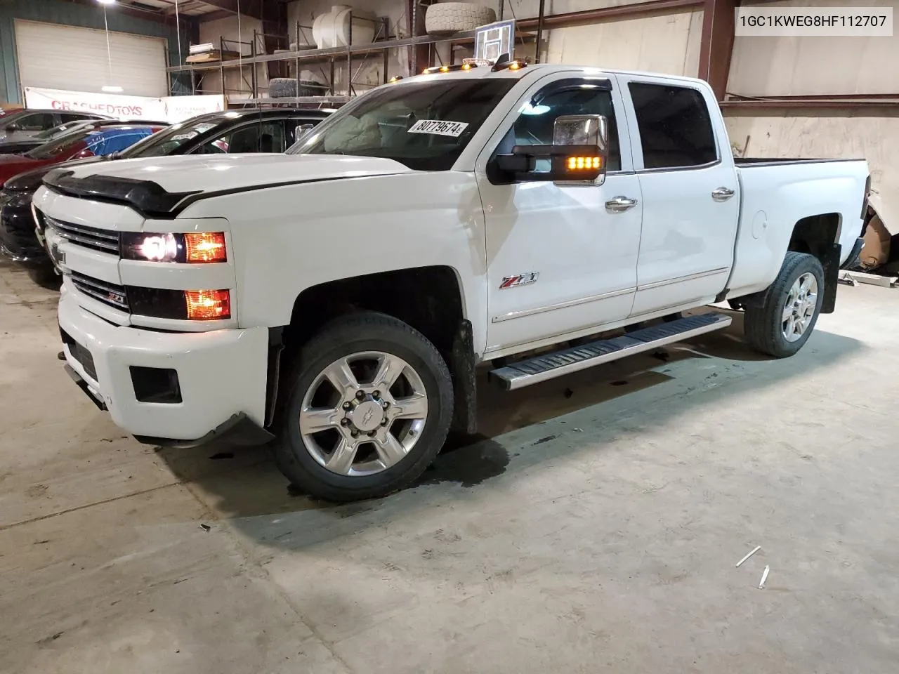 2017 Chevrolet Silverado K2500 Heavy Duty Ltz VIN: 1GC1KWEG8HF112707 Lot: 80779674