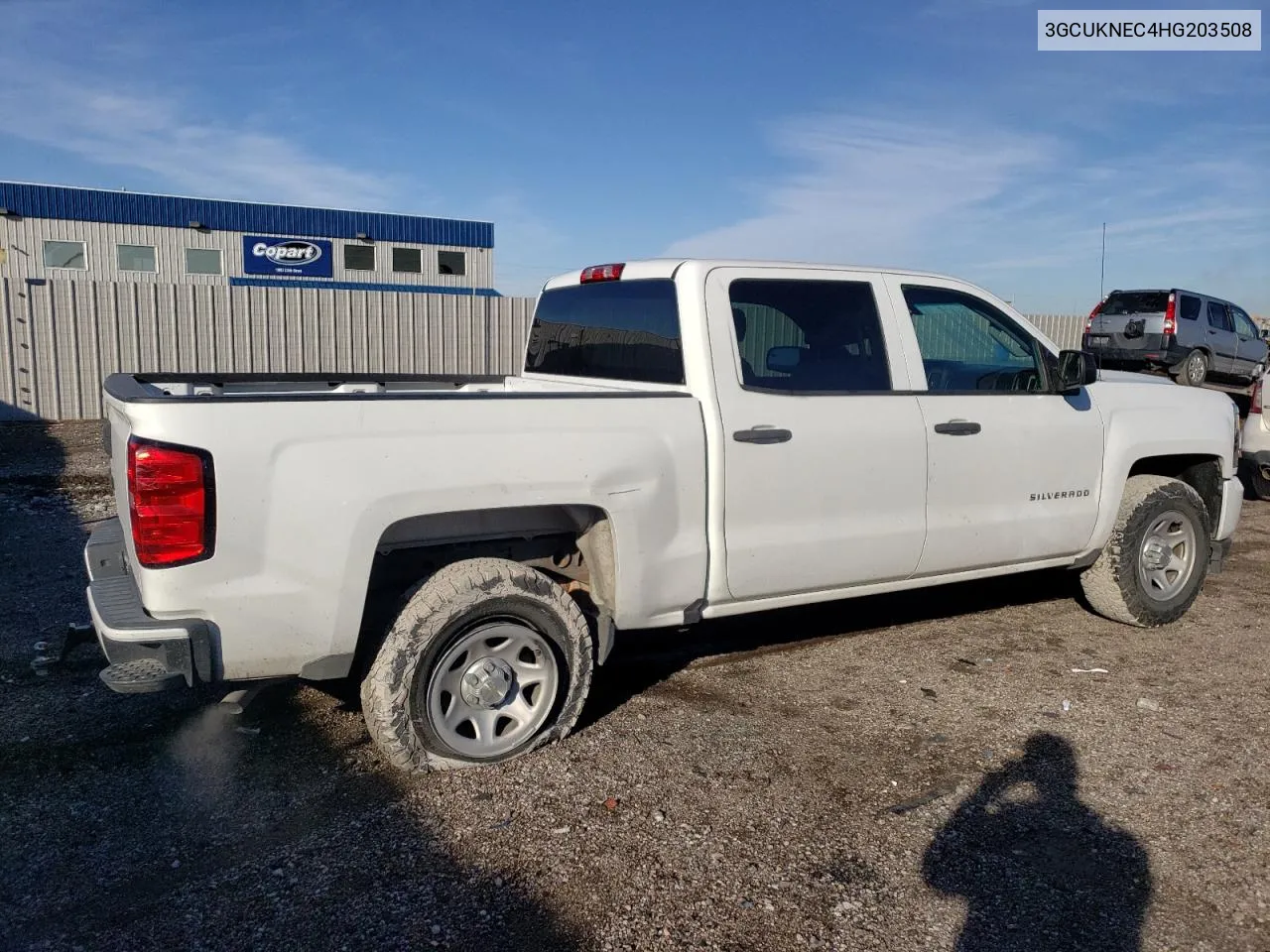 2017 Chevrolet Silverado K1500 VIN: 3GCUKNEC4HG203508 Lot: 80792694