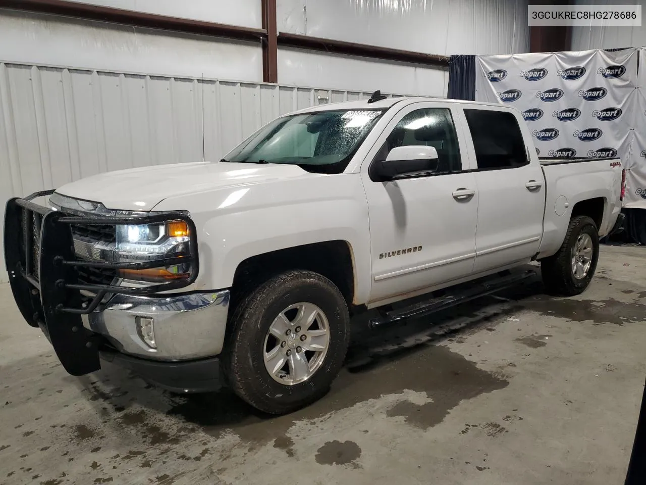 2017 Chevrolet Silverado K1500 Lt VIN: 3GCUKREC8HG278686 Lot: 80880214