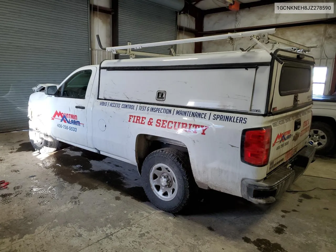 2018 Chevrolet Silverado K1500 VIN: 1GCNKNEH8JZ278590 Lot: 39541974