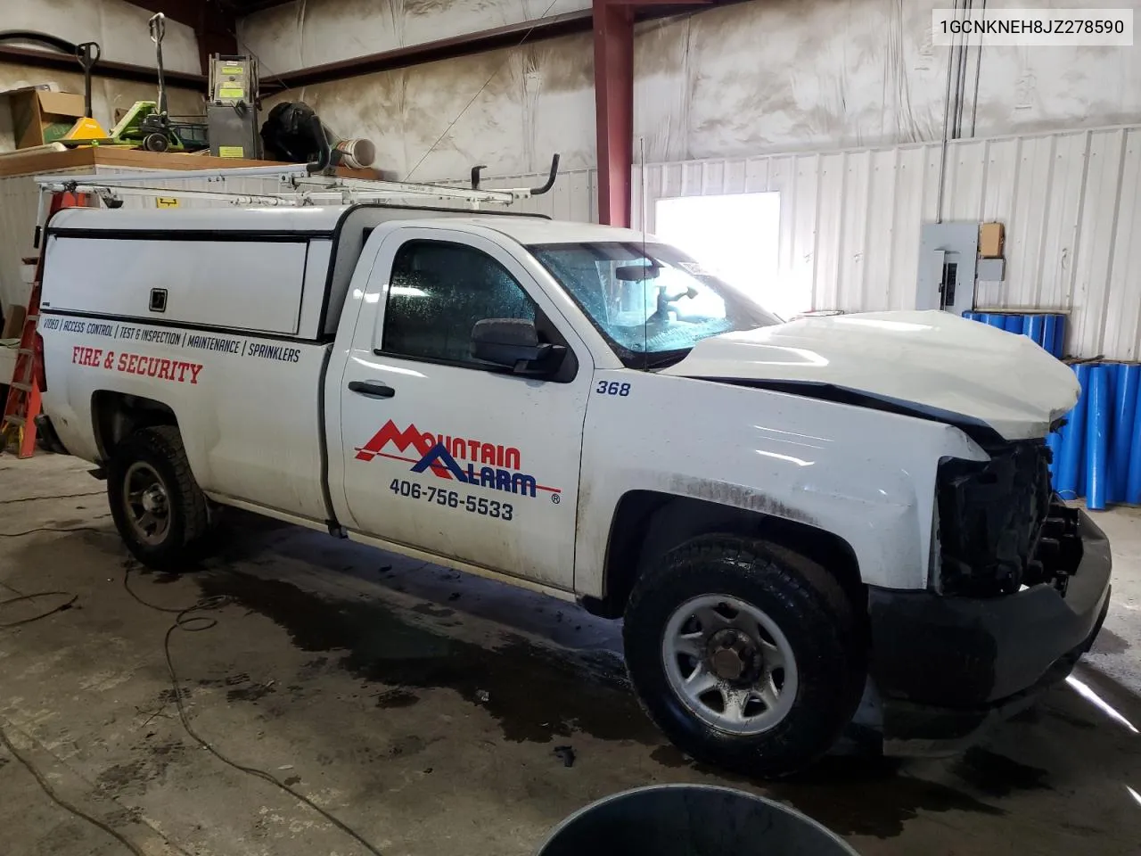 2018 Chevrolet Silverado K1500 VIN: 1GCNKNEH8JZ278590 Lot: 39541974