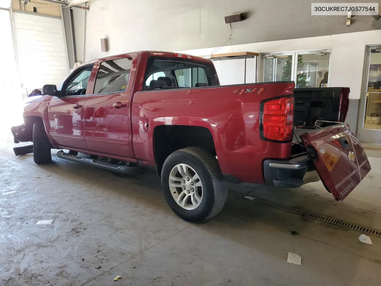 2018 Chevrolet Silverado K1500 Lt VIN: 3GCUKREC7JG577544 Lot: 46421464