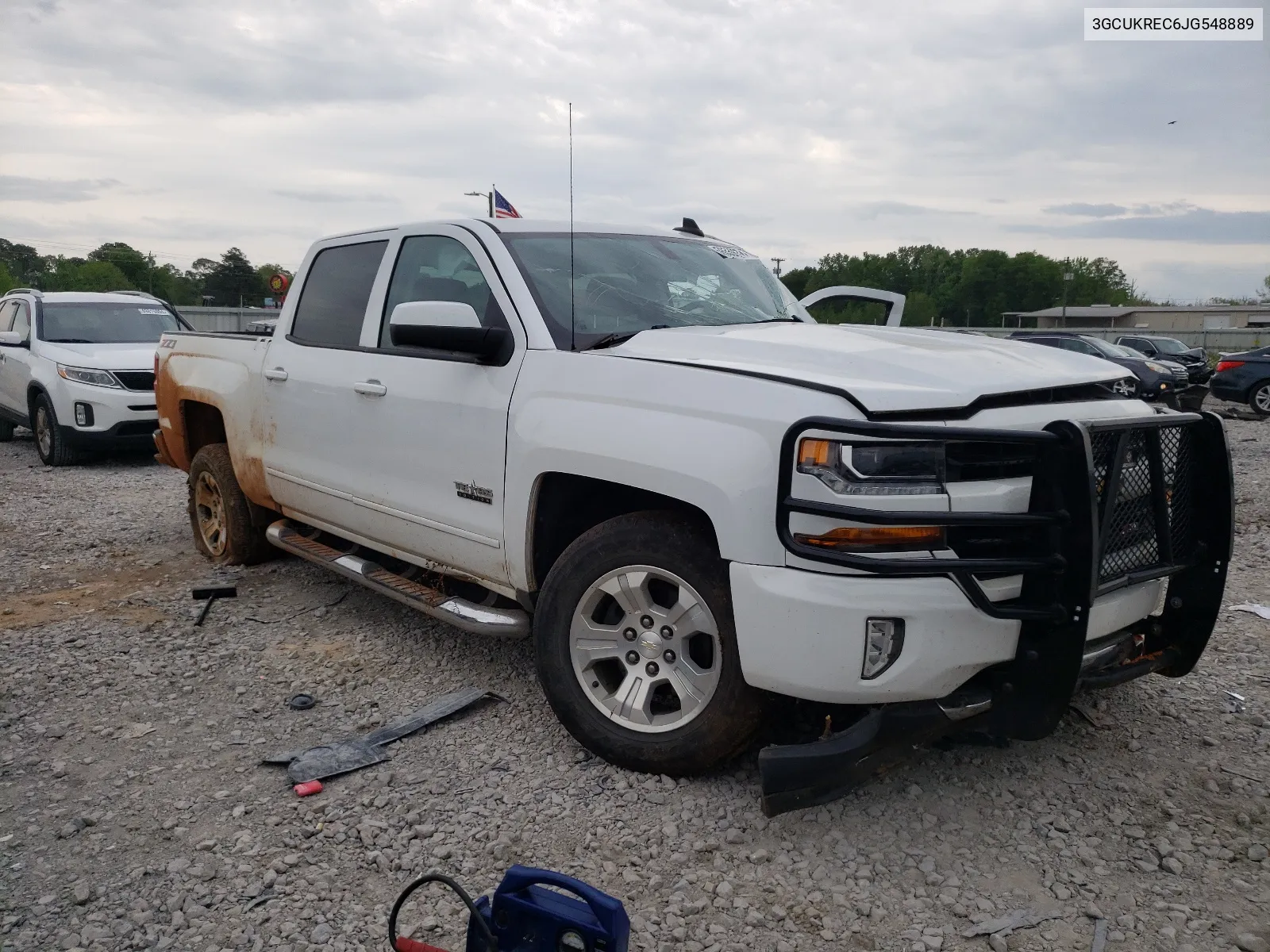 2018 Chevrolet Silverado K1500 Lt VIN: 3GCUKREC6JG548889 Lot: 50330074