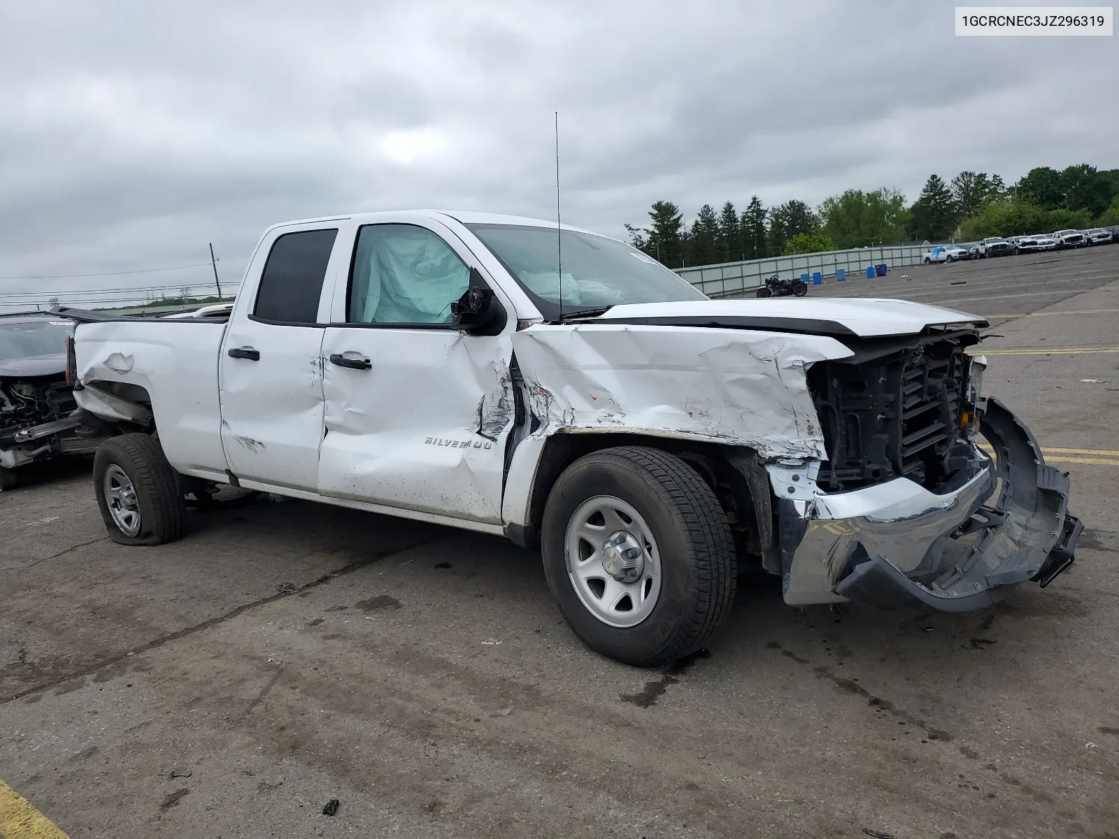 2018 Chevrolet Silverado C1500 VIN: 1GCRCNEC3JZ296319 Lot: 54670294