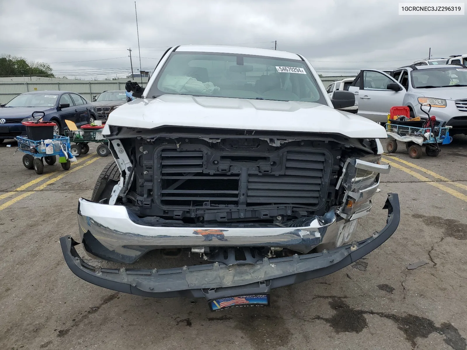 1GCRCNEC3JZ296319 2018 Chevrolet Silverado C1500