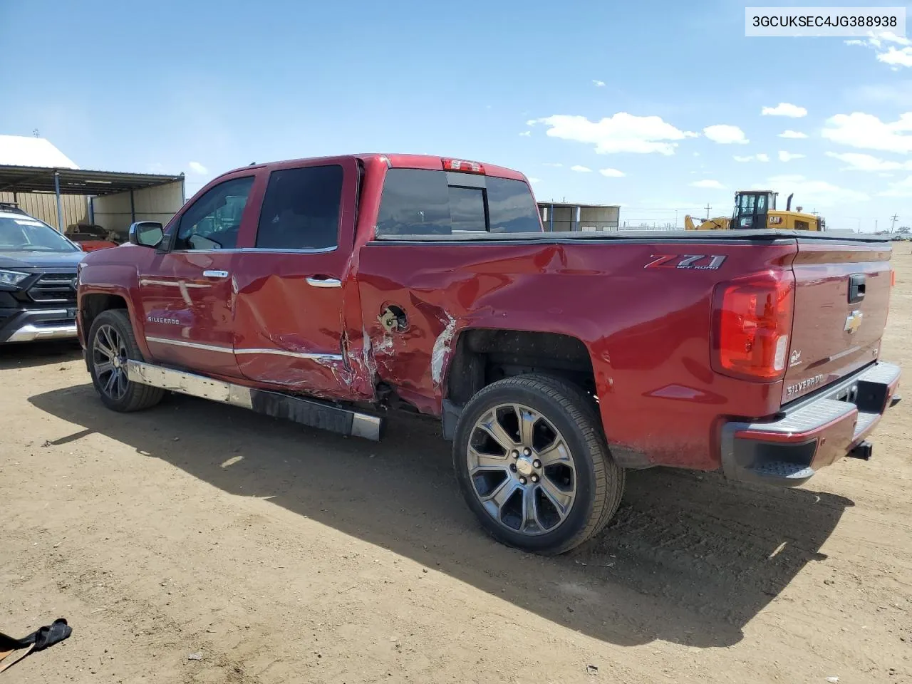 2018 Chevrolet Silverado K1500 Ltz VIN: 3GCUKSEC4JG388938 Lot: 56268944