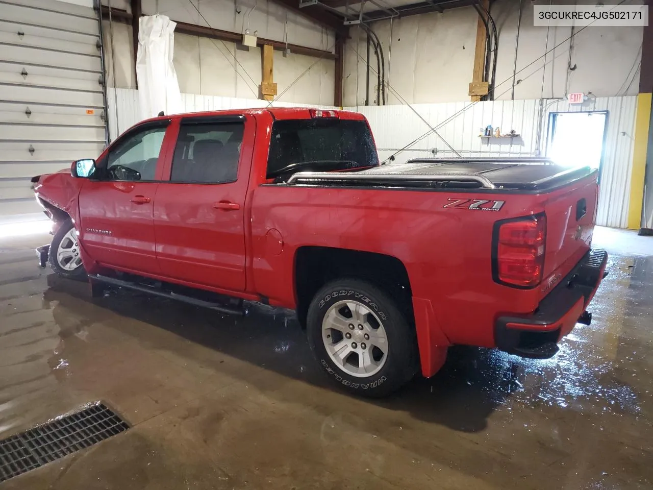 2018 Chevrolet Silverado K1500 Lt VIN: 3GCUKREC4JG502171 Lot: 56407004