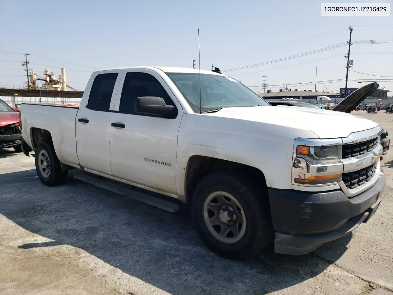 2018 Chevrolet Silverado C1500 VIN: 1GCRCNEC1JZ215429 Lot: 57446254