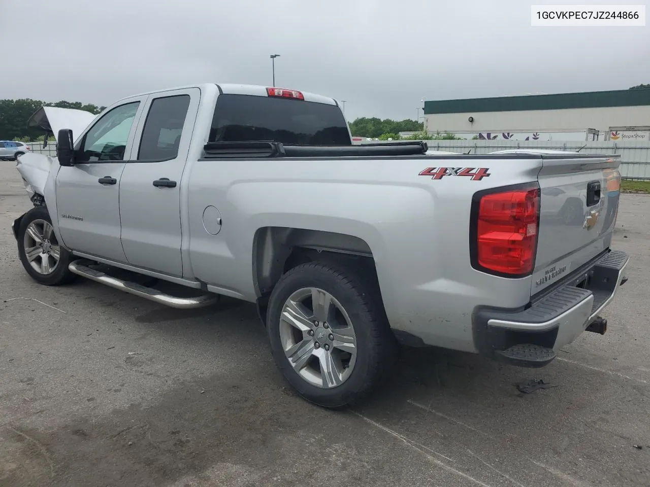 2018 Chevrolet Silverado K1500 Custom VIN: 1GCVKPEC7JZ244866 Lot: 57501534