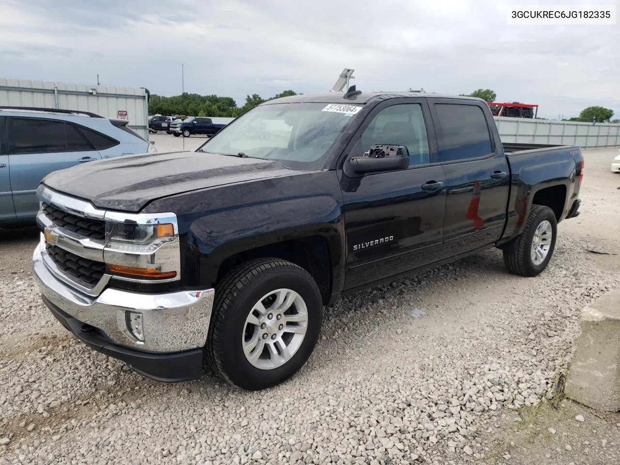 2018 Chevrolet Silverado K1500 Lt VIN: 3GCUKREC6JG182335 Lot: 57753064