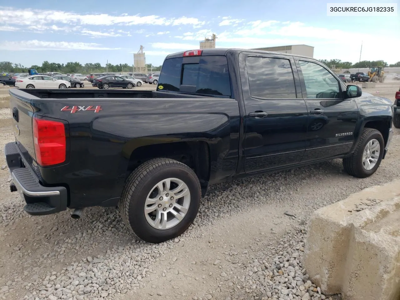 2018 Chevrolet Silverado K1500 Lt VIN: 3GCUKREC6JG182335 Lot: 57753064