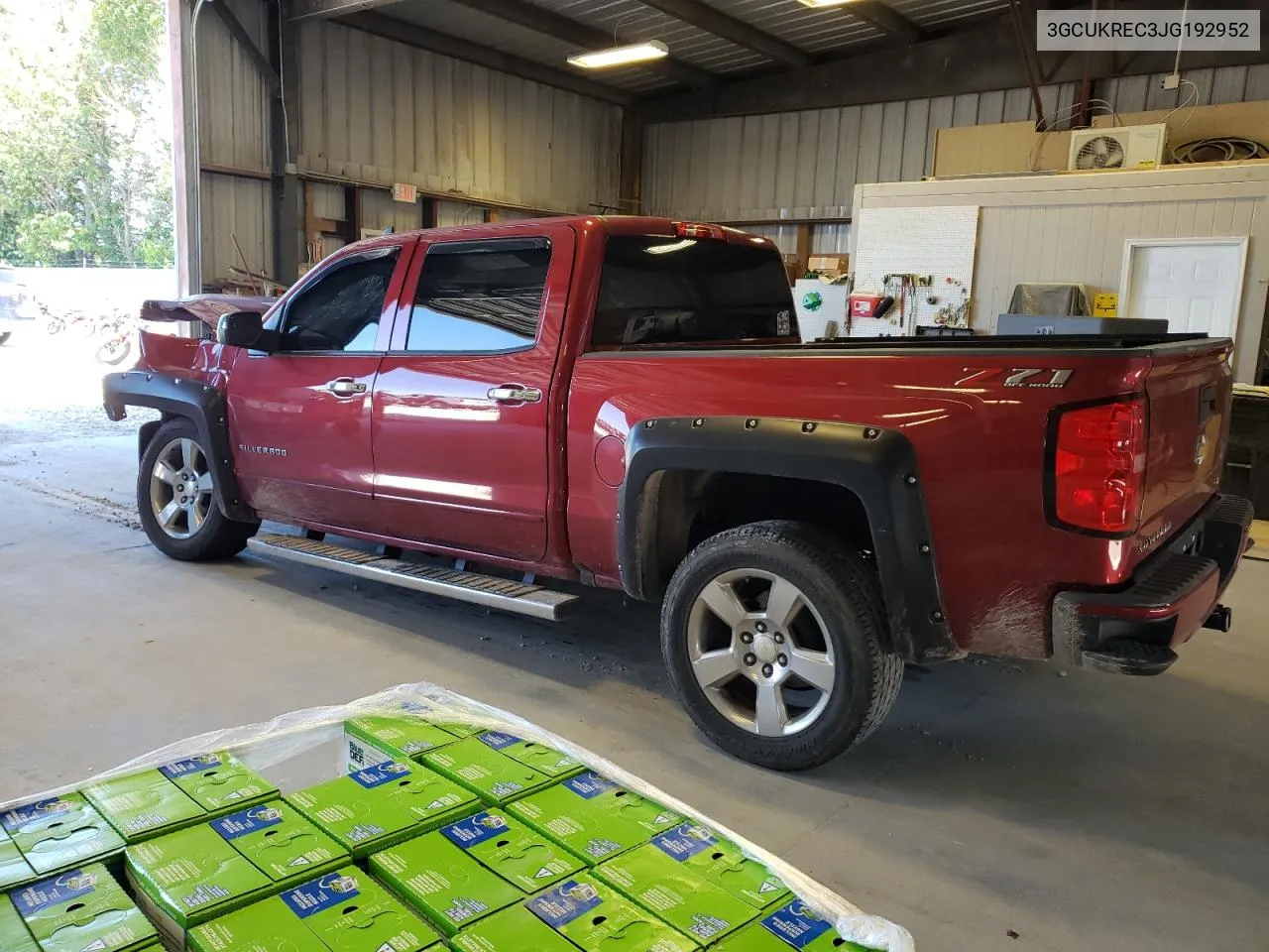 2018 Chevrolet Silverado K1500 Lt VIN: 3GCUKREC3JG192952 Lot: 57915754