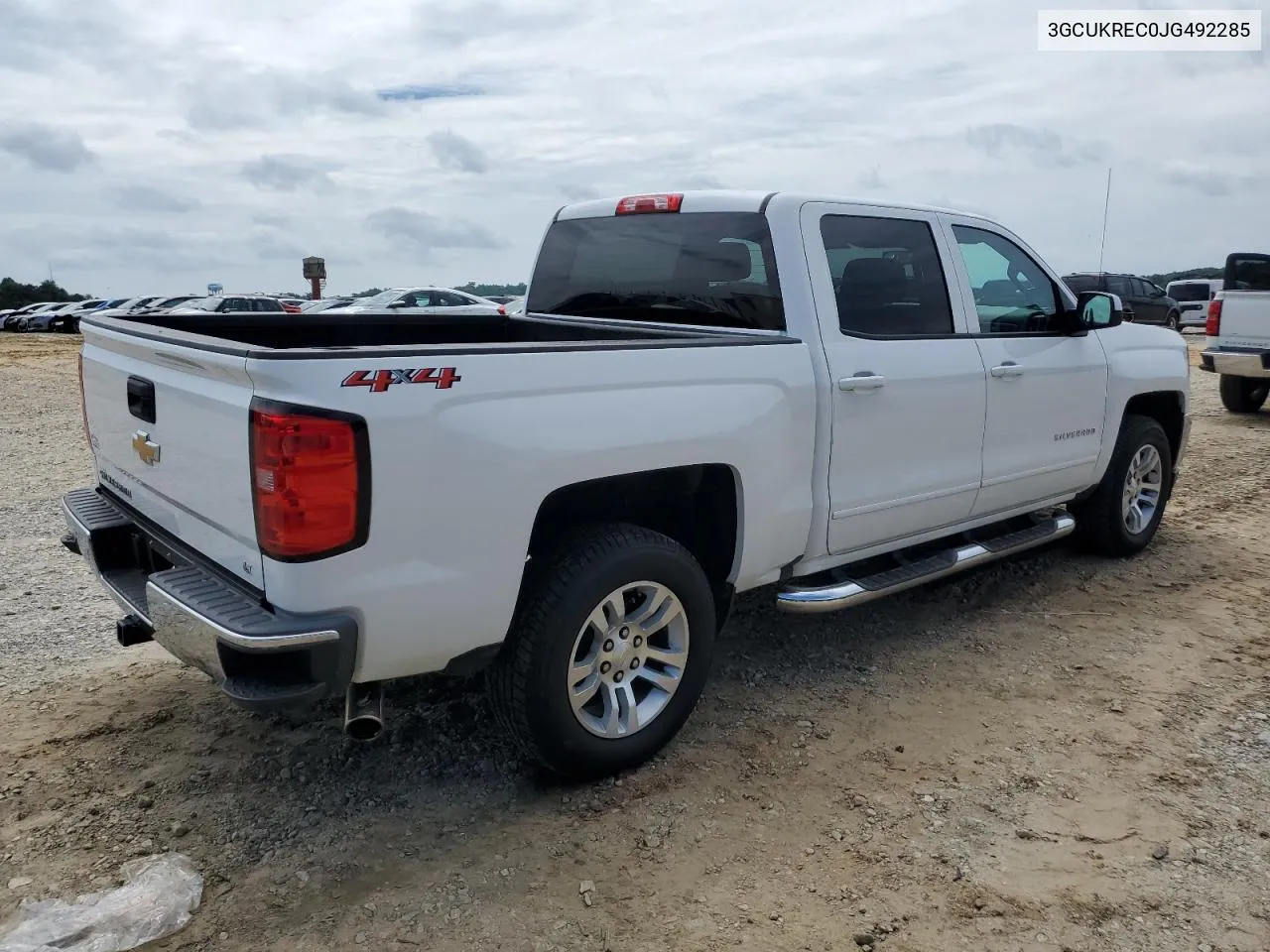 2018 Chevrolet Silverado K1500 Lt VIN: 3GCUKREC0JG492285 Lot: 58120184