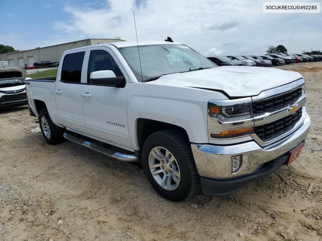 2018 Chevrolet Silverado K1500 Lt VIN: 3GCUKREC0JG492285 Lot: 58120184