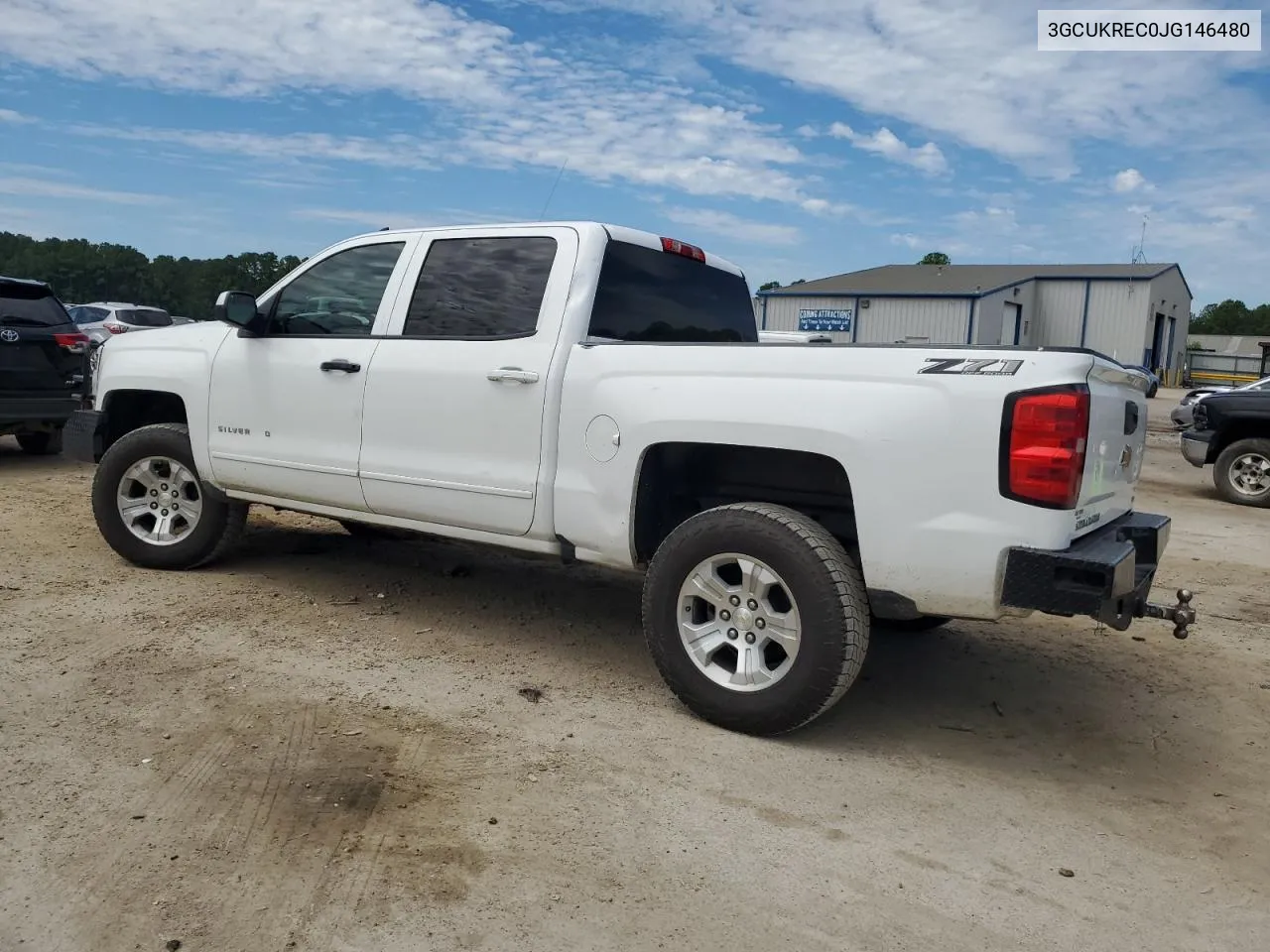 2018 Chevrolet Silverado K1500 Lt VIN: 3GCUKREC0JG146480 Lot: 58404134