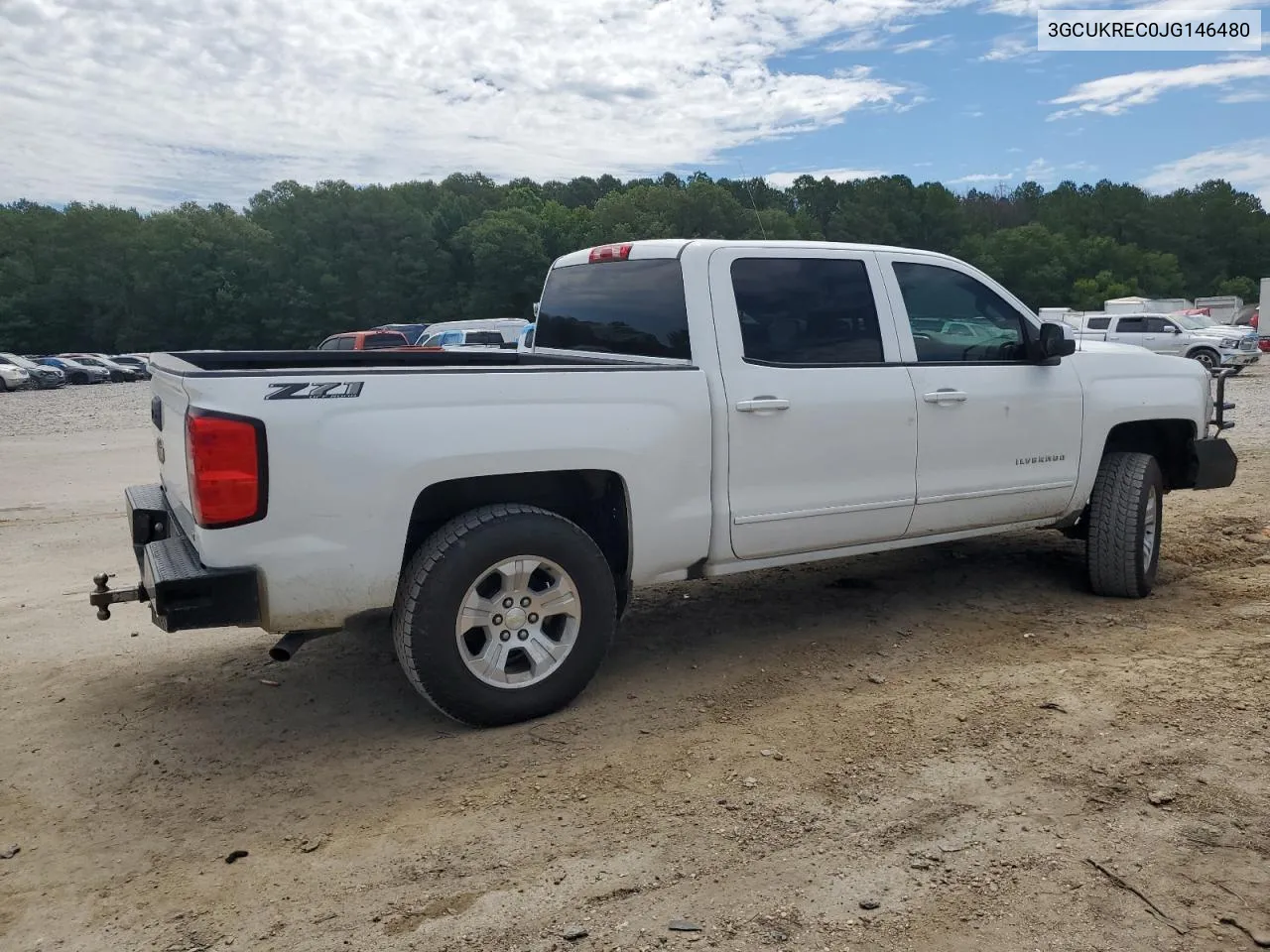 2018 Chevrolet Silverado K1500 Lt VIN: 3GCUKREC0JG146480 Lot: 58404134