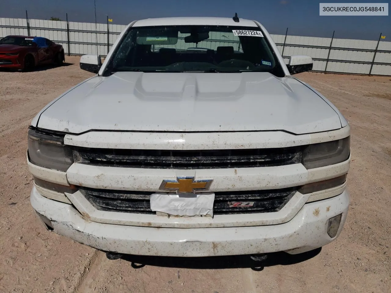 2018 Chevrolet Silverado K1500 Lt VIN: 3GCUKREC0JG548841 Lot: 58627224