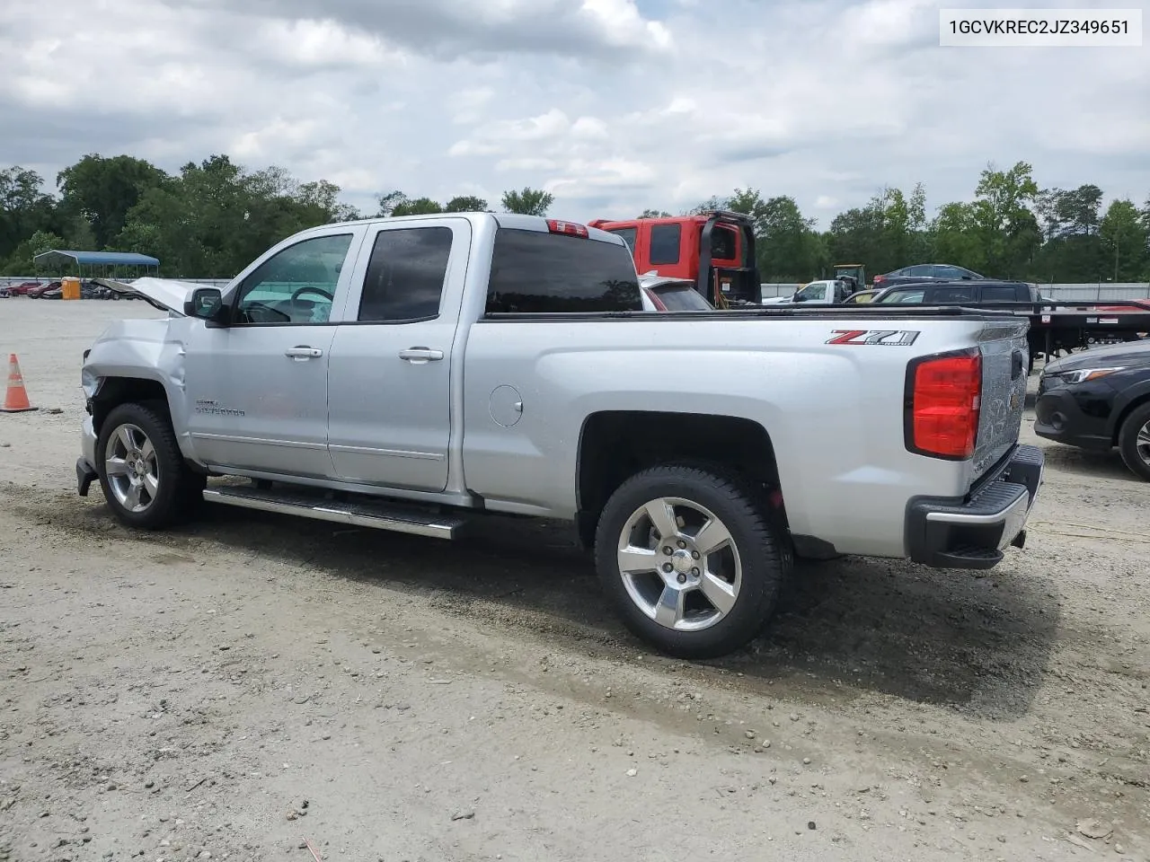 1GCVKREC2JZ349651 2018 Chevrolet Silverado K1500 Lt