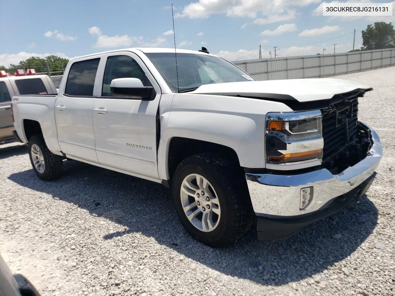 2018 Chevrolet Silverado K1500 Lt VIN: 3GCUKREC8JG216131 Lot: 59550444