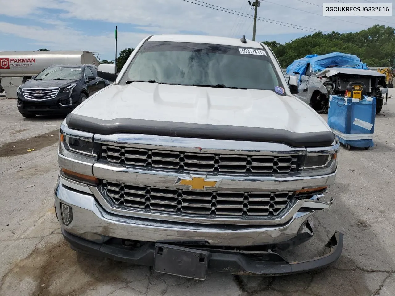 2018 Chevrolet Silverado K1500 Lt VIN: 3GCUKREC9JG332616 Lot: 59972814