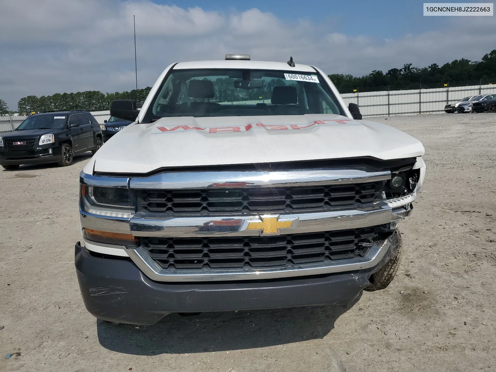 2018 Chevrolet Silverado C1500 VIN: 1GCNCNEH8JZ222663 Lot: 60016634