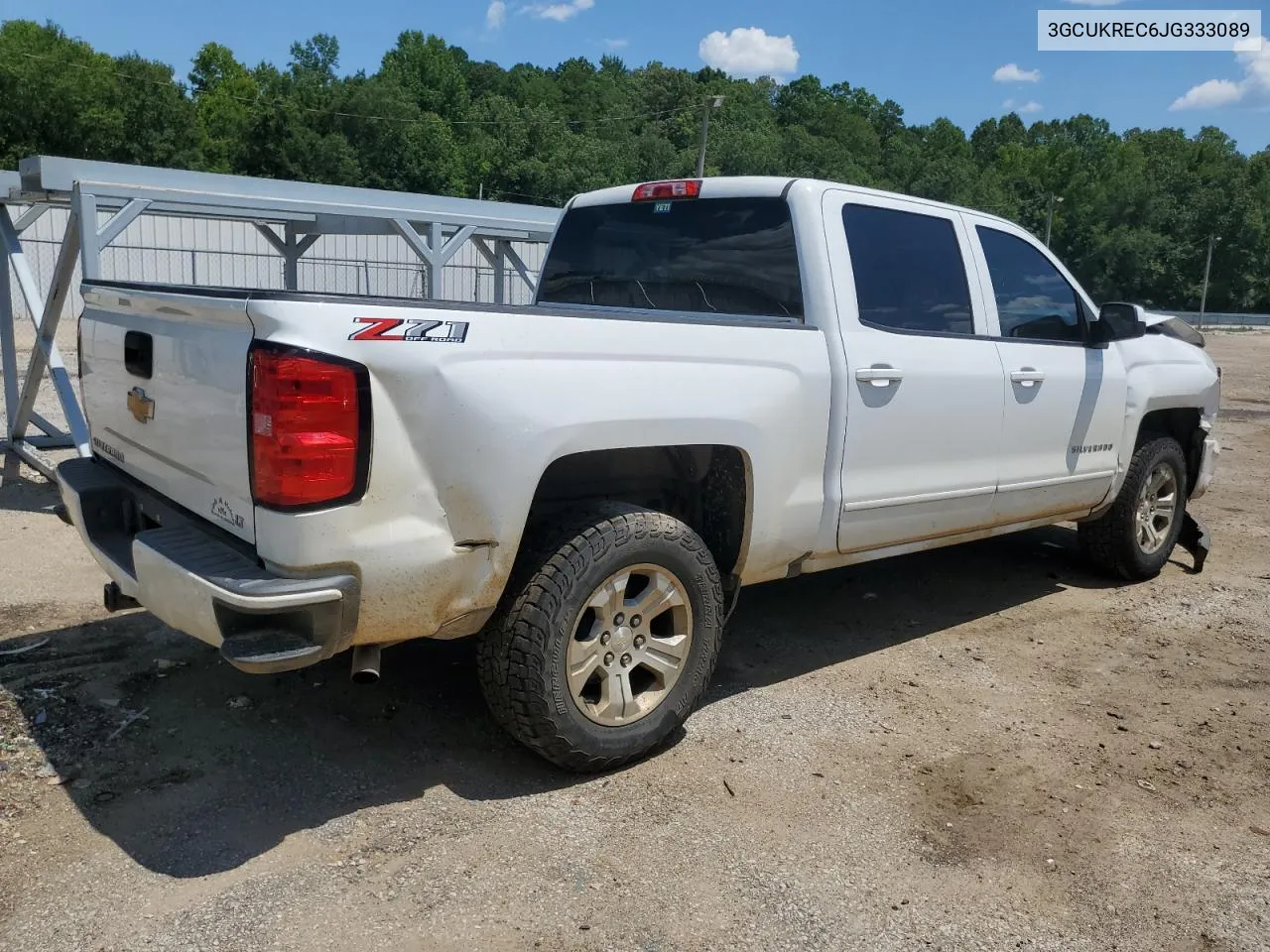 2018 Chevrolet Silverado K1500 Lt VIN: 3GCUKREC6JG333089 Lot: 60238974