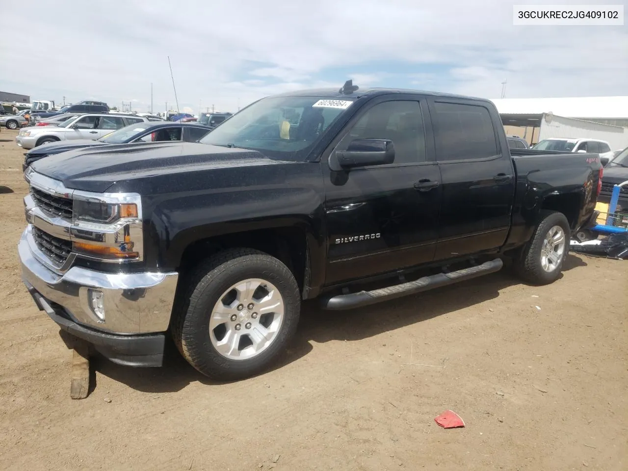 2018 Chevrolet Silverado K1500 Lt VIN: 3GCUKREC2JG409102 Lot: 60296964