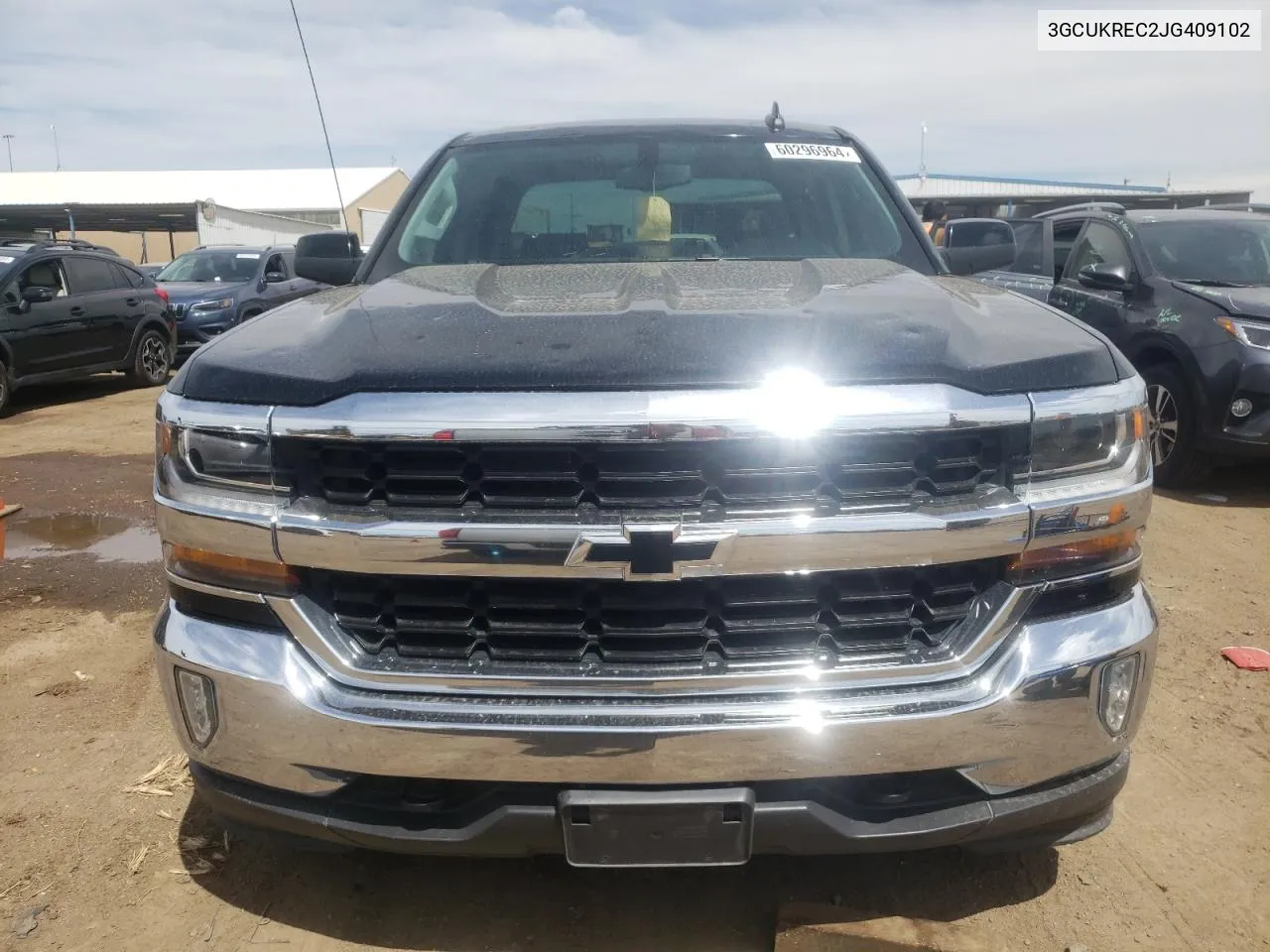 2018 Chevrolet Silverado K1500 Lt VIN: 3GCUKREC2JG409102 Lot: 60296964