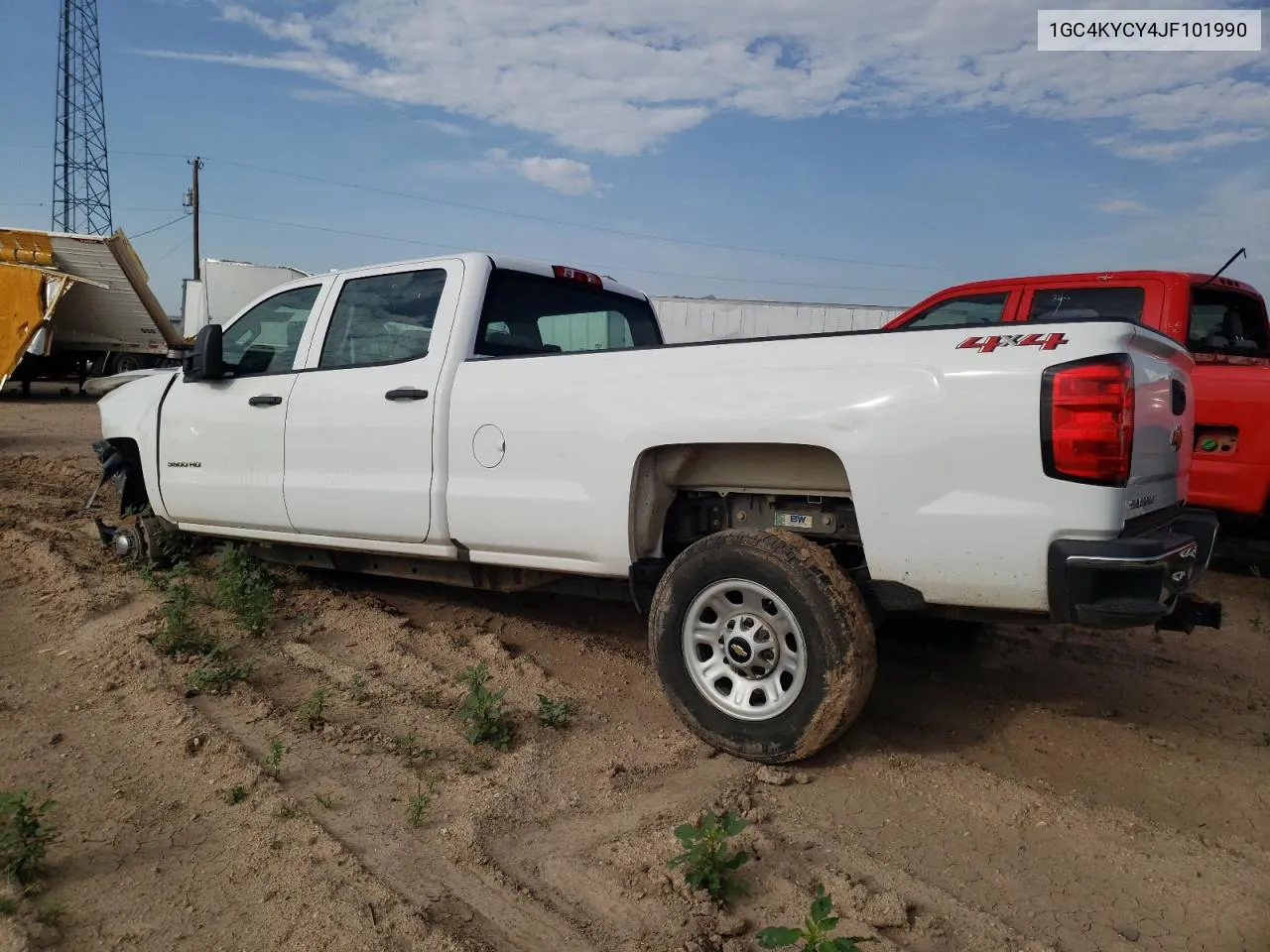 2018 Chevrolet Silverado K3500 VIN: 1GC4KYCY4JF101990 Lot: 60396434