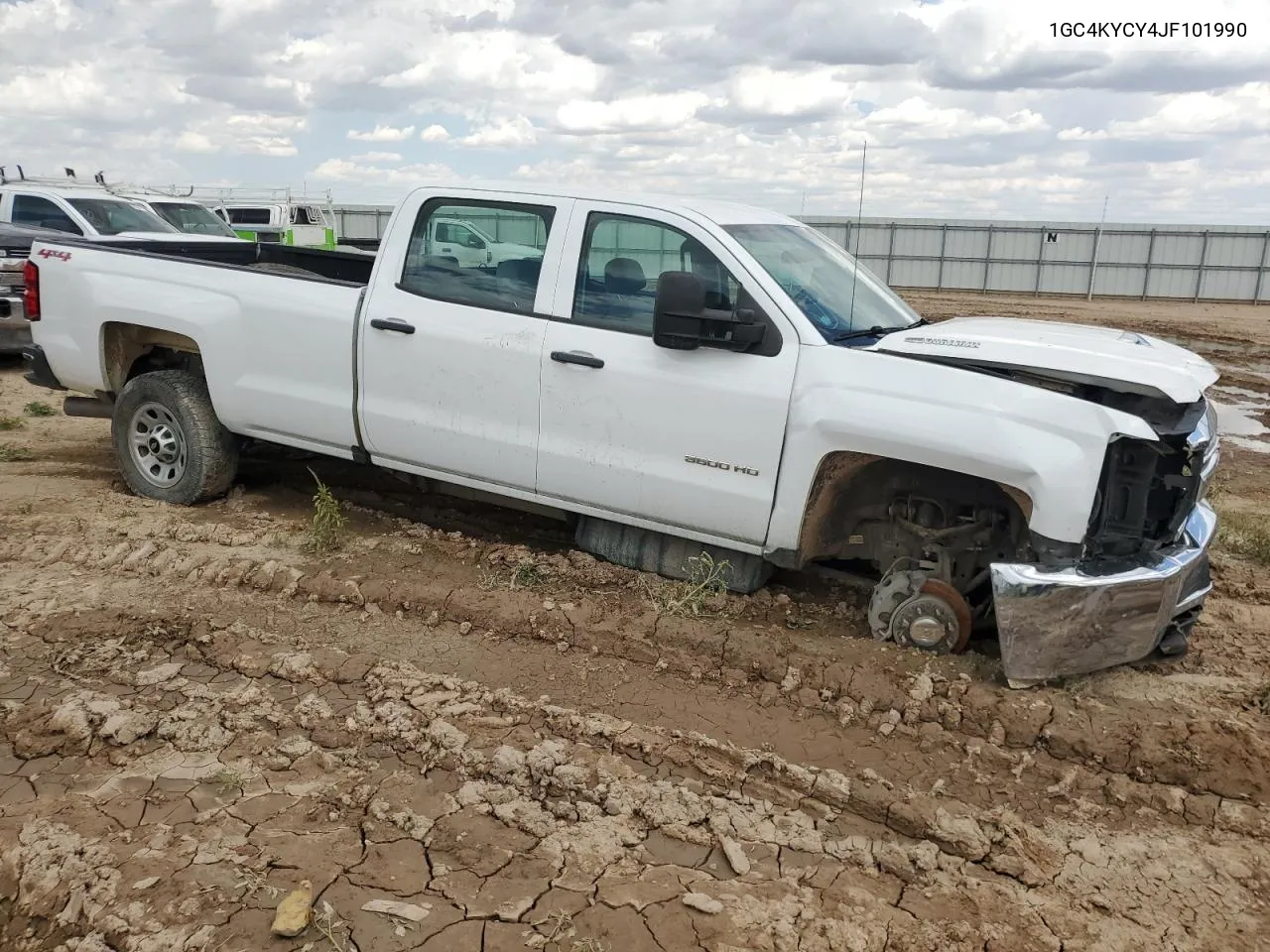 2018 Chevrolet Silverado K3500 VIN: 1GC4KYCY4JF101990 Lot: 60396434