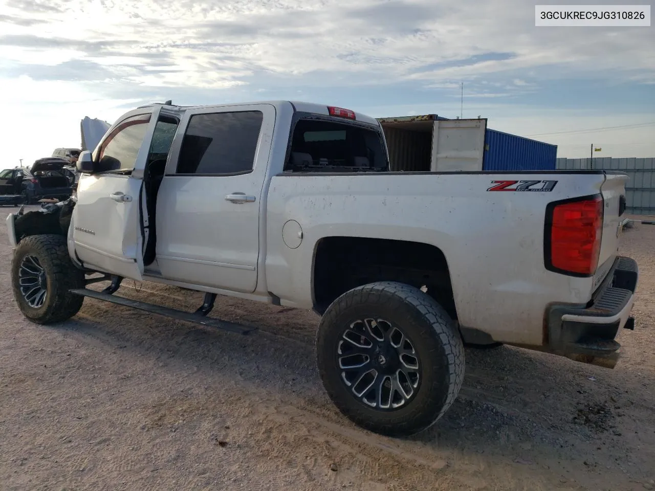 2018 Chevrolet Silverado K1500 Lt VIN: 3GCUKREC9JG310826 Lot: 60460344