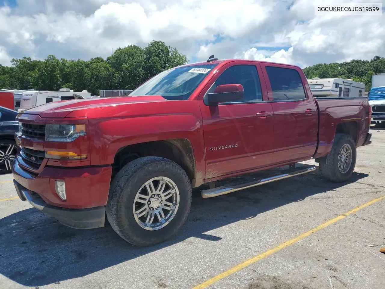 2018 Chevrolet Silverado K1500 Lt VIN: 3GCUKREC6JG519599 Lot: 60744144