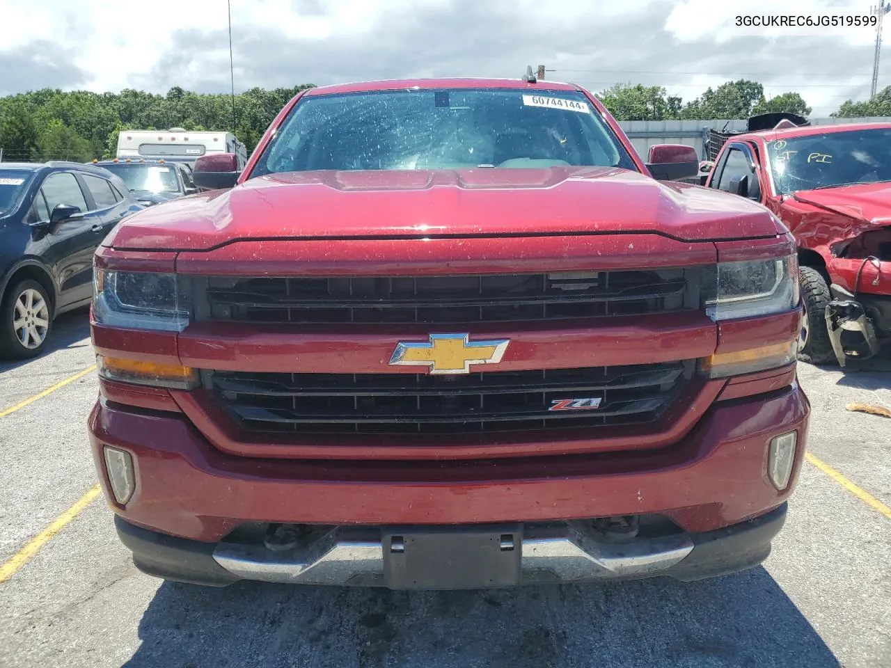 2018 Chevrolet Silverado K1500 Lt VIN: 3GCUKREC6JG519599 Lot: 60744144