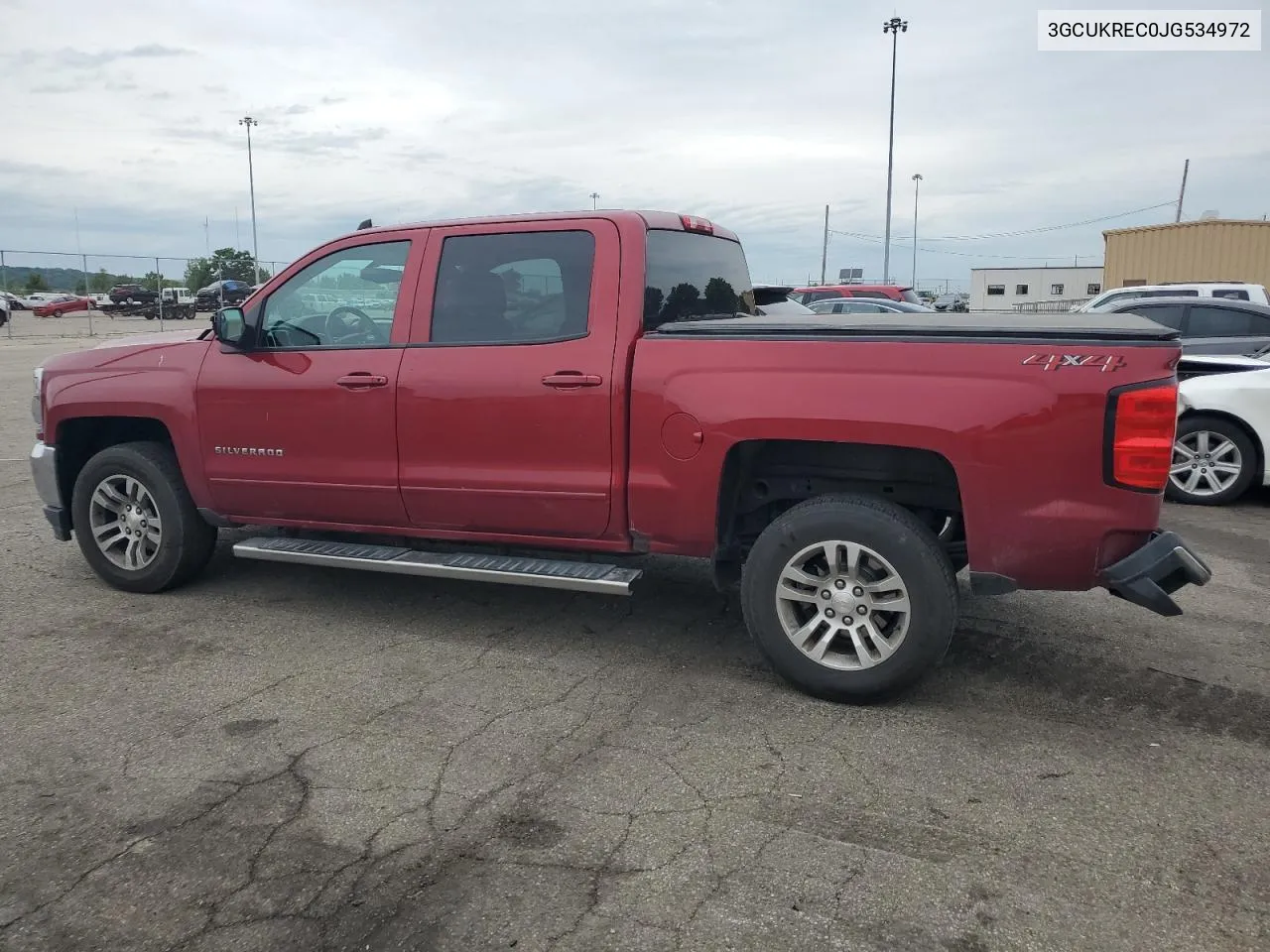 2018 Chevrolet Silverado K1500 Lt VIN: 3GCUKREC0JG534972 Lot: 60826104